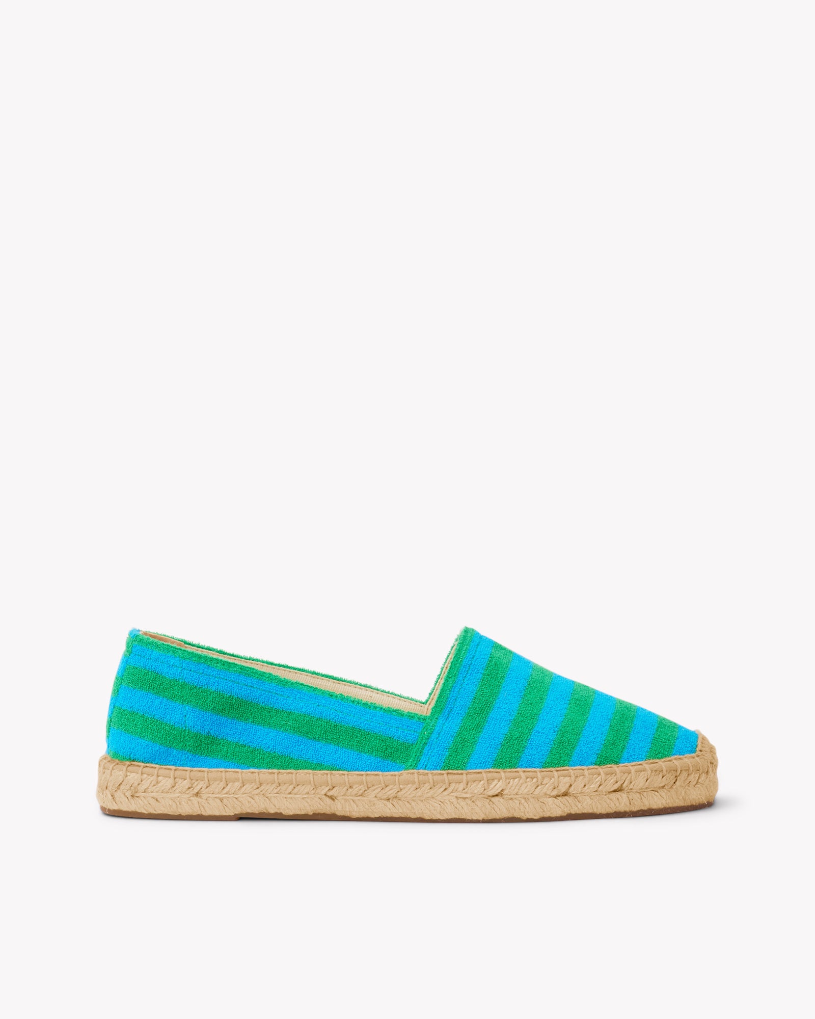 Women's Original Espadrille | Terry | Blue - Green - Women's Espadrilles - Blue - Green - Soludos - 