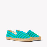 Women's Original Espadrille | Terry | Blue - Green - Women's Espadrilles - Blue - Green - Soludos - 