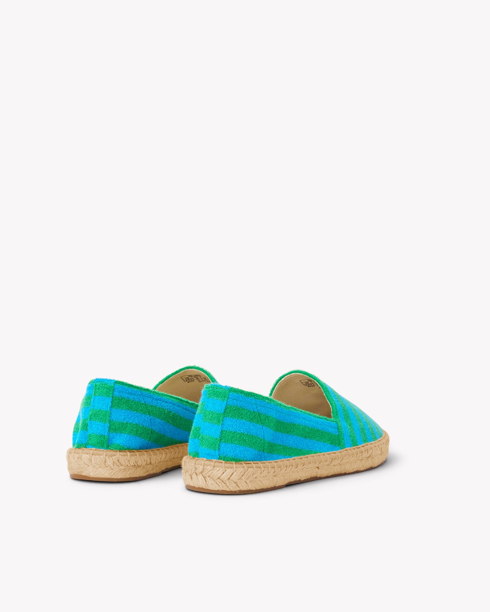 Women's Original Espadrille | Terry | Blue - Green - Women's Espadrilles - Blue - Green - Soludos - 