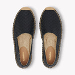 Womens_Espadrilles_The Original_Woven Leathers_Noche Black - Women's Espadrilles - Noche Black - Soludos - 