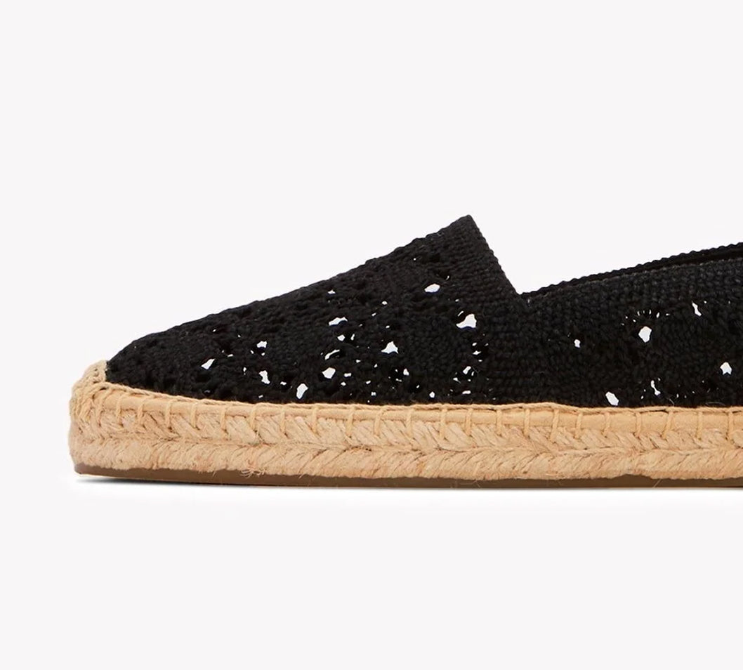Women's Original Espadrille | Crochet | Noche Black – Soludos