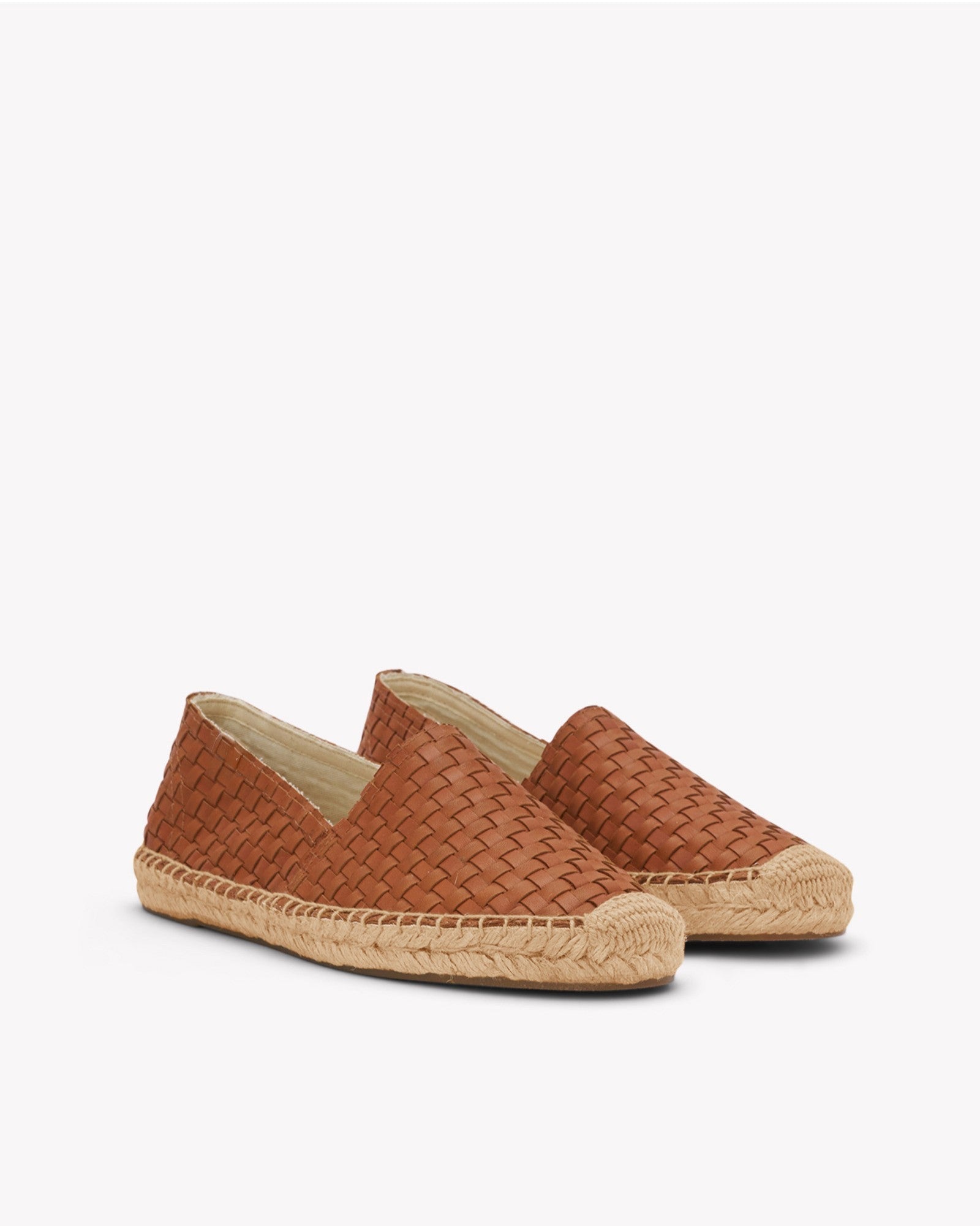 Womens_Espadrilles_The Original_Woven Leathers_Tan Brown - Women's Espadrilles - Tan Brown - Soludos - 