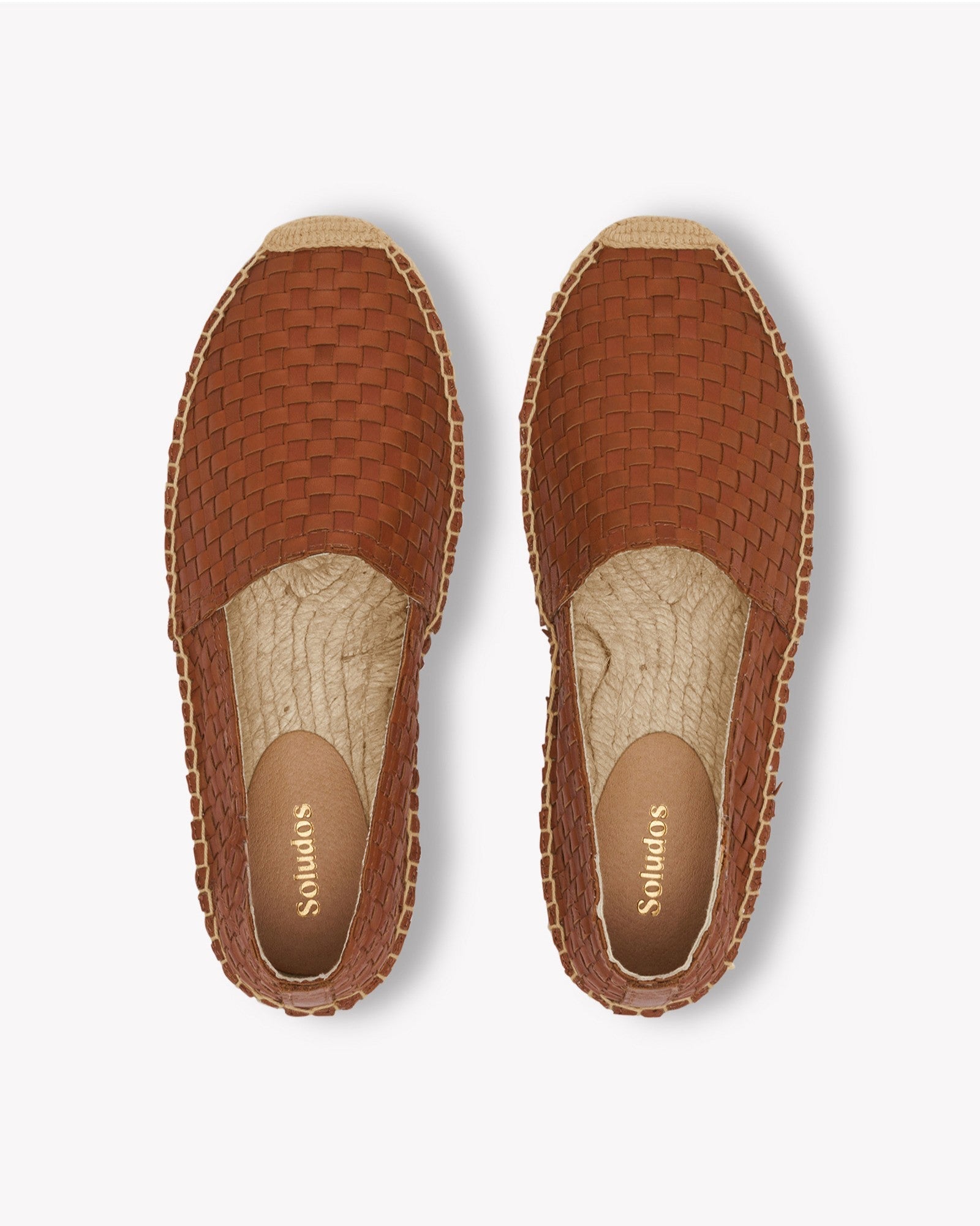 Womens_Espadrilles_The Original_Woven Leathers_Tan Brown - Women's Espadrilles - Tan Brown - Soludos - 