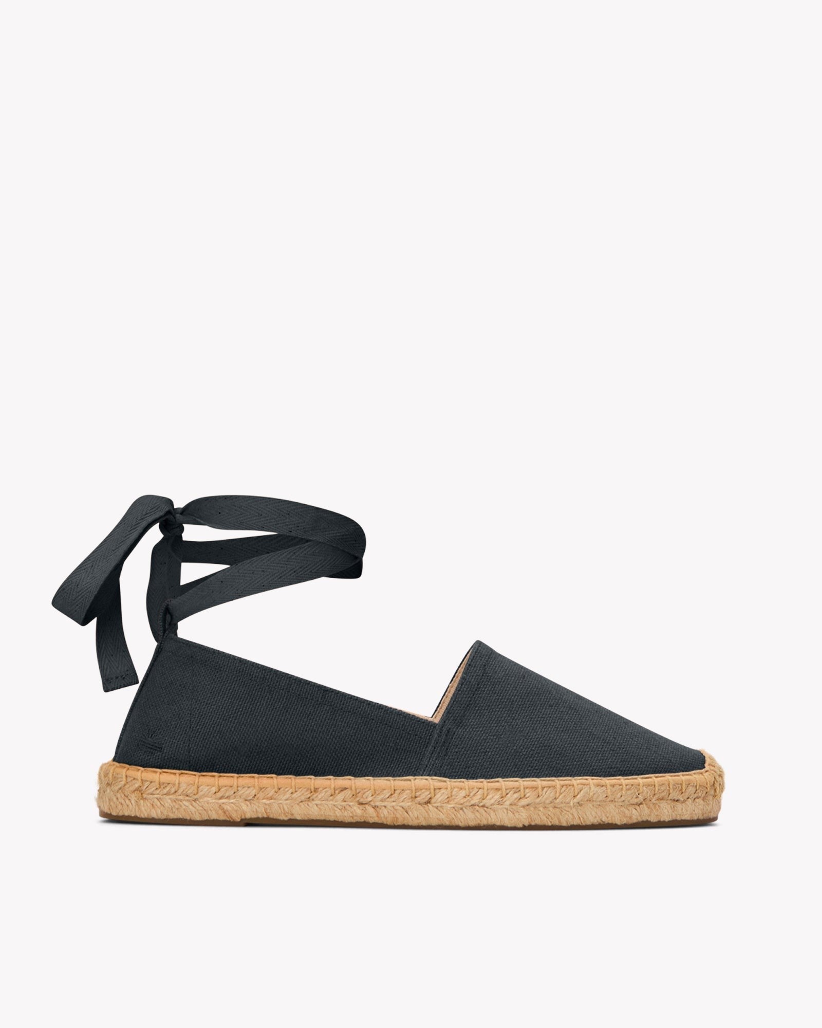 The Original Lace Up Espadrille - Noche Black - Women's - Women's Espadrilles - Noche Black - Soludos - 