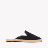Womens_Espadrilles_The Dali Mule_Canvas Colors_Noche Black - Women's Espadrilles - Noche Black - Soludos - 