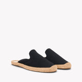 Womens_Espadrilles_The Dali Mule_Canvas Colors_Noche Black - Women's Espadrilles - Noche Black - Soludos - 