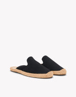 Womens_Espadrilles_The Dali Mule_Canvas Colors_Noche Black - Women's Espadrilles - Noche Black - Soludos - 