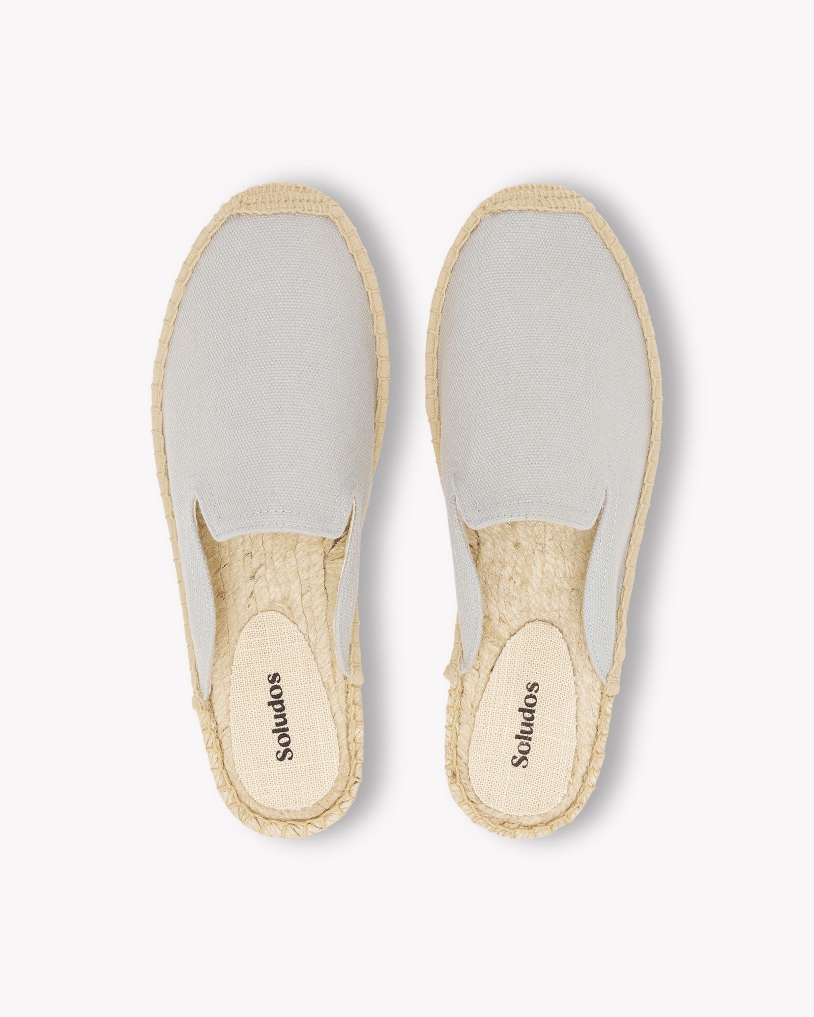 Womens_Espadrilles_The Dali Mule_Canvas Colors_Piedra Gray - Women's Espadrilles - Piedra Gray - Soludos - 