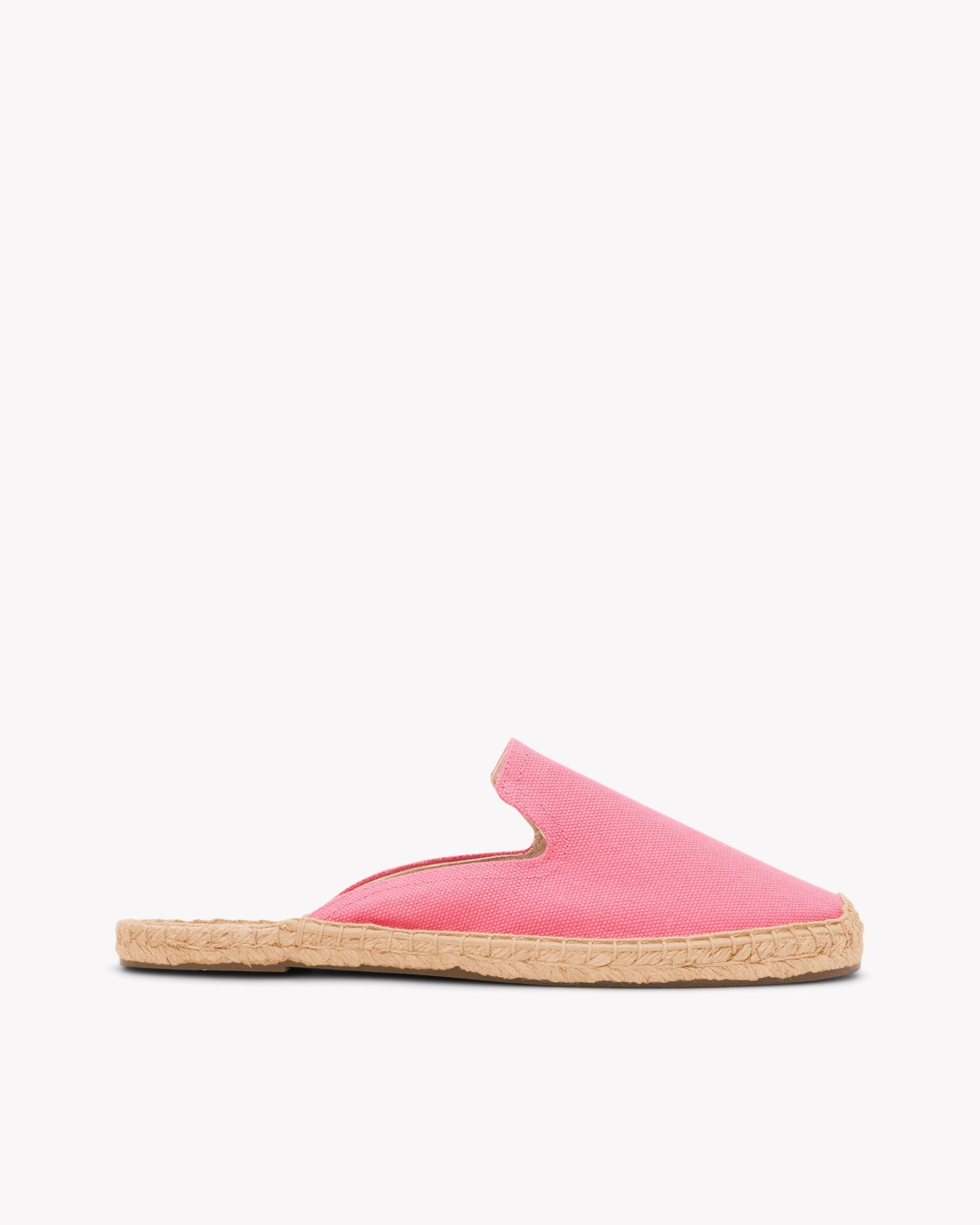 Womens_Espadrilles_The Dali Mule_Canvas Colors_Bubblegum Pink - Women's Espadrilles - Bubblegum Pink - Soludos - 
