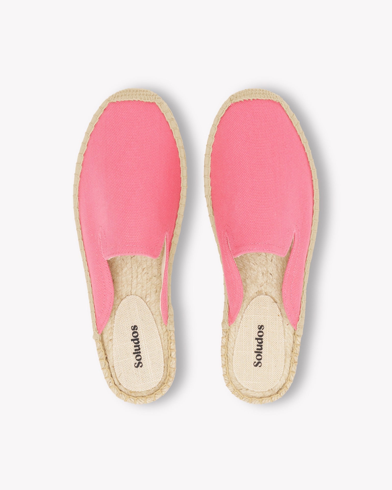 Womens_Espadrilles_The Dali Mule_Canvas Colors_Bubblegum Pink - Women's Espadrilles - Bubblegum Pink - Soludos - 