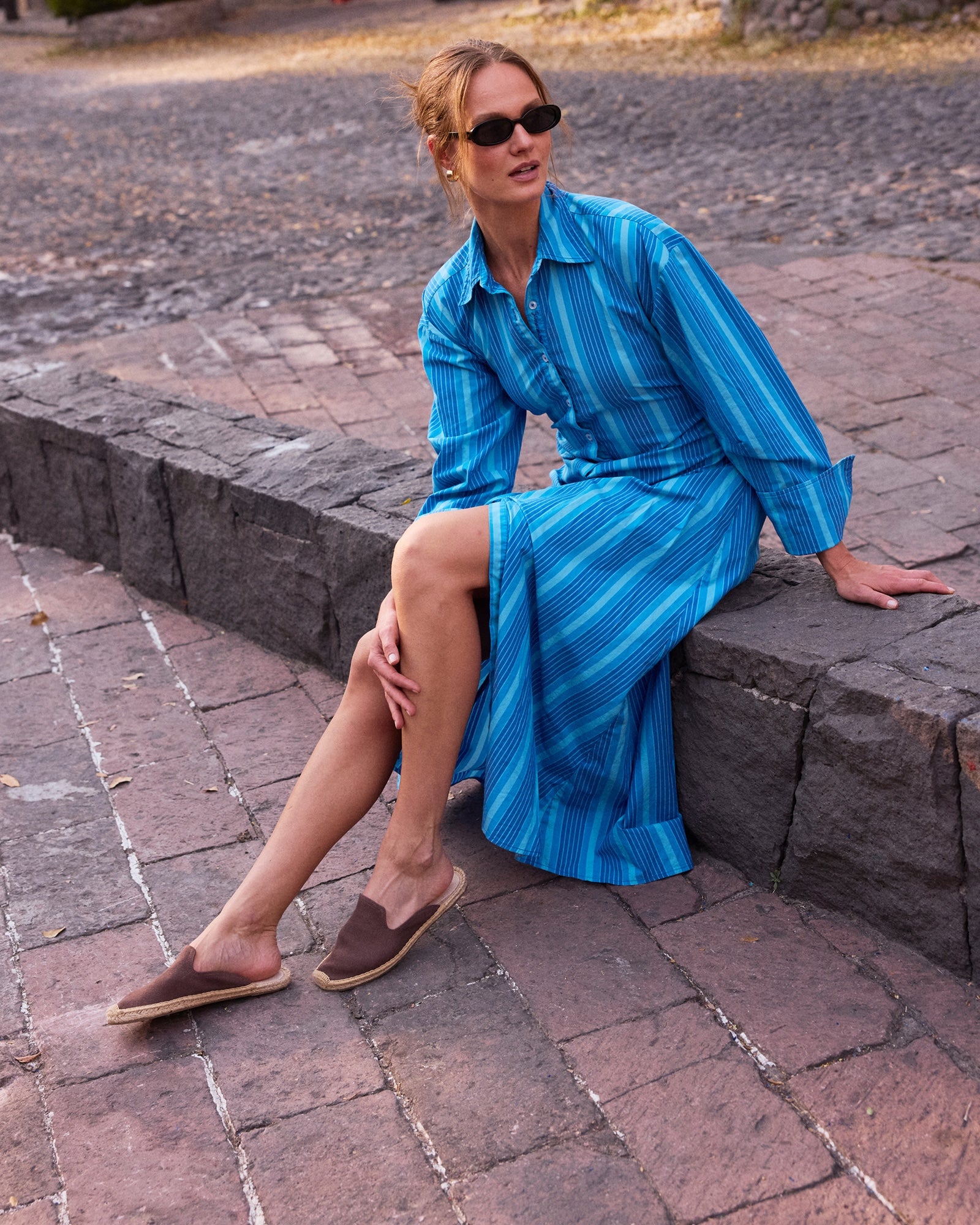 Women's Dali Mule Espadrille | Iberia Brown - Women's Espadrilles - Iberia Brown - Soludos - 