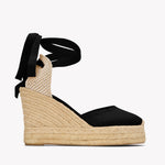 The Platform Wedge - Classic - Noche Black - Women's - Women's Wedge Espadrilles - Noche Black - Soludos - 