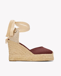 The Platform Wedge - Classic - Castano Brown - Women's - Women's Wedge Espadrilles - Castaño Brown - Soludos - 