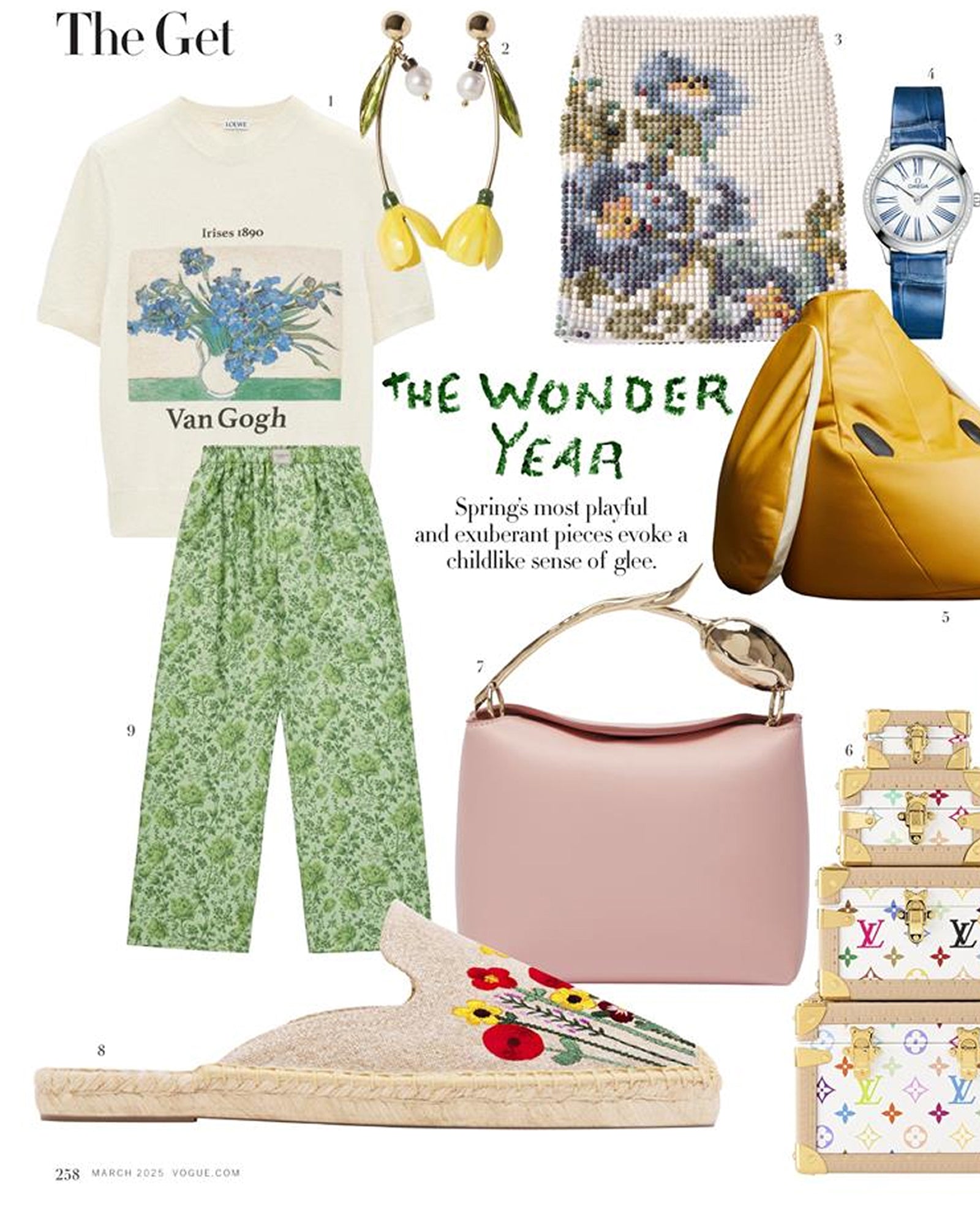 Women's Smoking Mule Espadrille | Embroidery | Summer Flowers - Natural Undyed - Women's Espadrilles - Natural Undyed - Summer Flowers - Soludos -