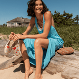 Women's Smoking Mule Espadrille | Embroidery | Tropical Florals - Natural Undyed - Women's Espadrilles - Tropical Florals - Natural Undyed - Soludos -