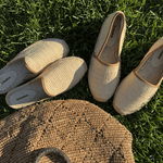 Women's Smoking Mule Espadrille | Raffia | Natural Undyed - Women's Espadrilles - Natural Undyed - Soludos -