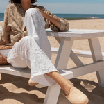 Women's Smoking Mule Espadrille | Raffia | Natural Undyed - Women's Espadrilles - Natural Undyed - Soludos -