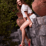 Women's Smoking Mule Espadrille | Suede | Lava Red - Women's Espadrilles - Lava Red - Soludos - 