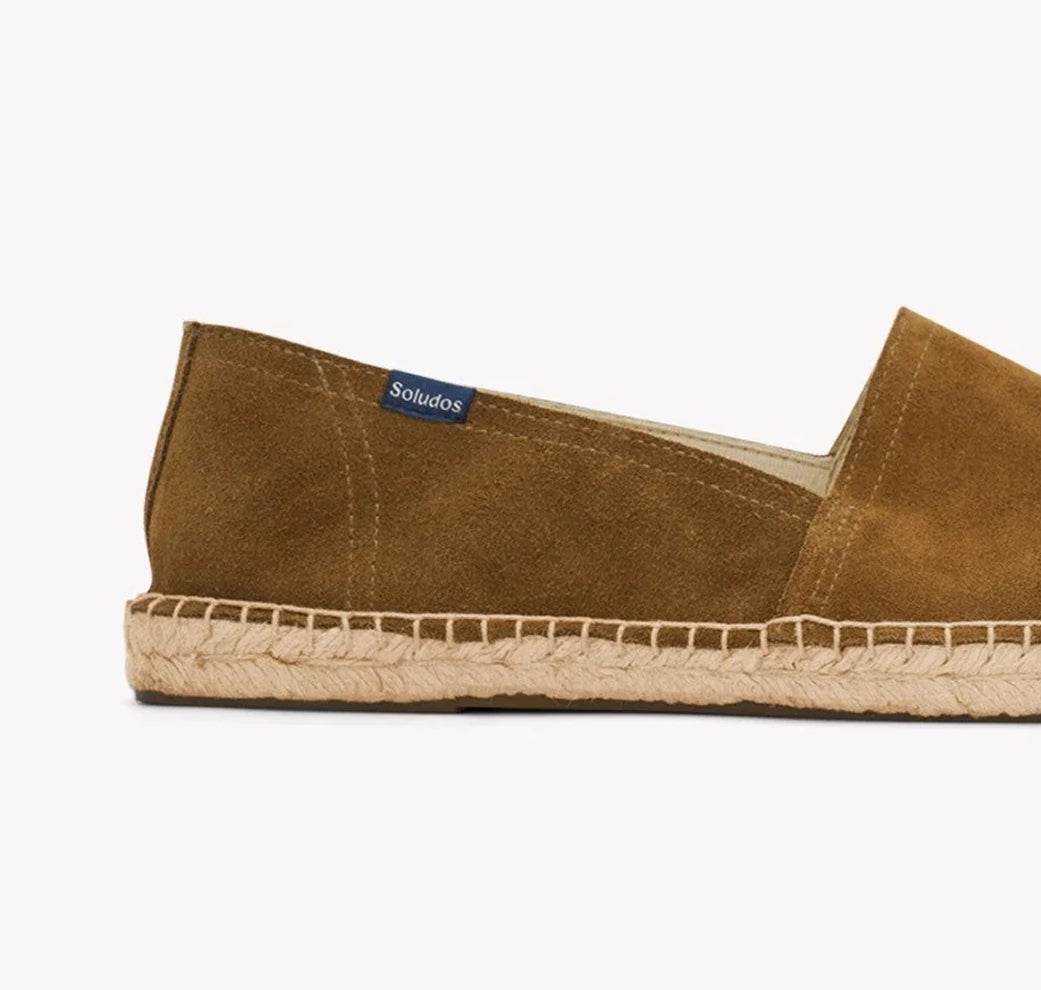 Men's Original Espadrille | Leather Color | Miel Brown – Soludos