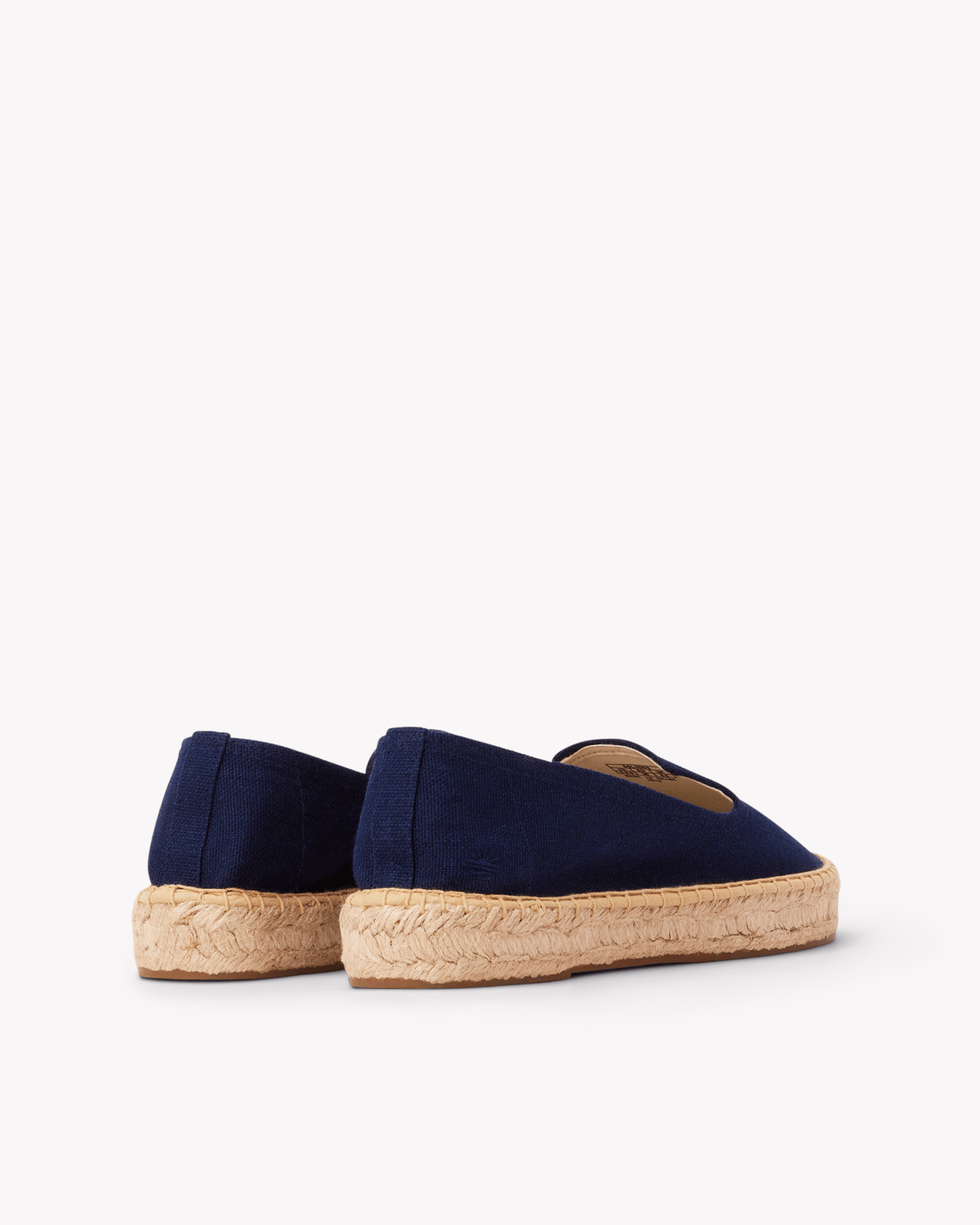 Women's Platform Smoking Espadrille | Woven Color | Armada Blue - Womens Espadrilles - Armada Blue - ET2C - 