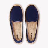 Women's Platform Smoking Espadrille | Woven Color | Armada Blue - Womens Espadrilles - Armada Blue - ET2C - 