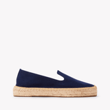 Women's Platform Smoking Espadrille | Woven Color | Armada Blue - Womens Espadrilles - Armada Blue - ET2C - 