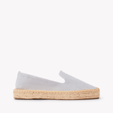 Women's Platform Smoking Espadrille | Woven Color | Dolphin Blue - Womens Espadrilles - Dolphin Blue - ET2C - 