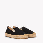 Women's Platform Smoking Espadrille | Woven Color | Noche Black - Women's Espadrilles - Noche Black - Soludos - 