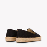 Women's Platform Smoking Espadrille | Woven Color | Noche Black - Women's Espadrilles - Noche Black - Soludos - 