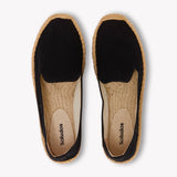Women's Platform Smoking Espadrille | Woven Color | Noche Black - Women's Espadrilles - Noche Black - Soludos - 