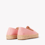 Women's Platform Smoking Espadrille | Woven Color | Dusty Rose Pink - Womens Espadrilles - Dusty Rose Pink - ET2C - 