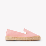 Women's Platform Smoking Espadrille | Woven Color | Dusty Rose Pink - Womens Espadrilles - Dusty Rose Pink - ET2C - 