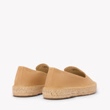 Women's Platform Smoking Espadrille | Woven Color | Safari Brown - Women's Espadrilles - Safari Brown - Soludos - 