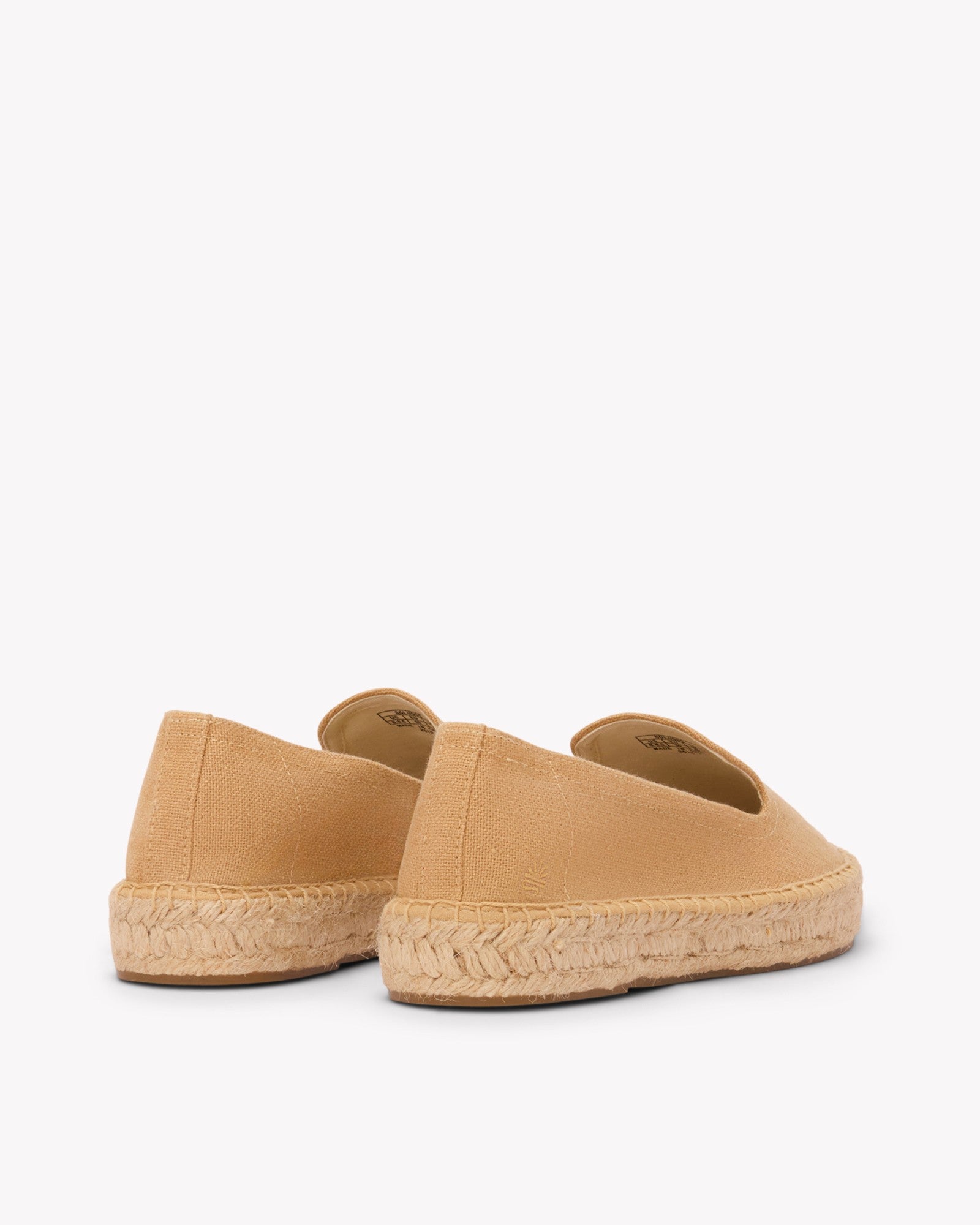 Women's Platform Smoking Espadrille | Woven Color | Safari Brown - Women's Espadrilles - Safari Brown - Soludos - 