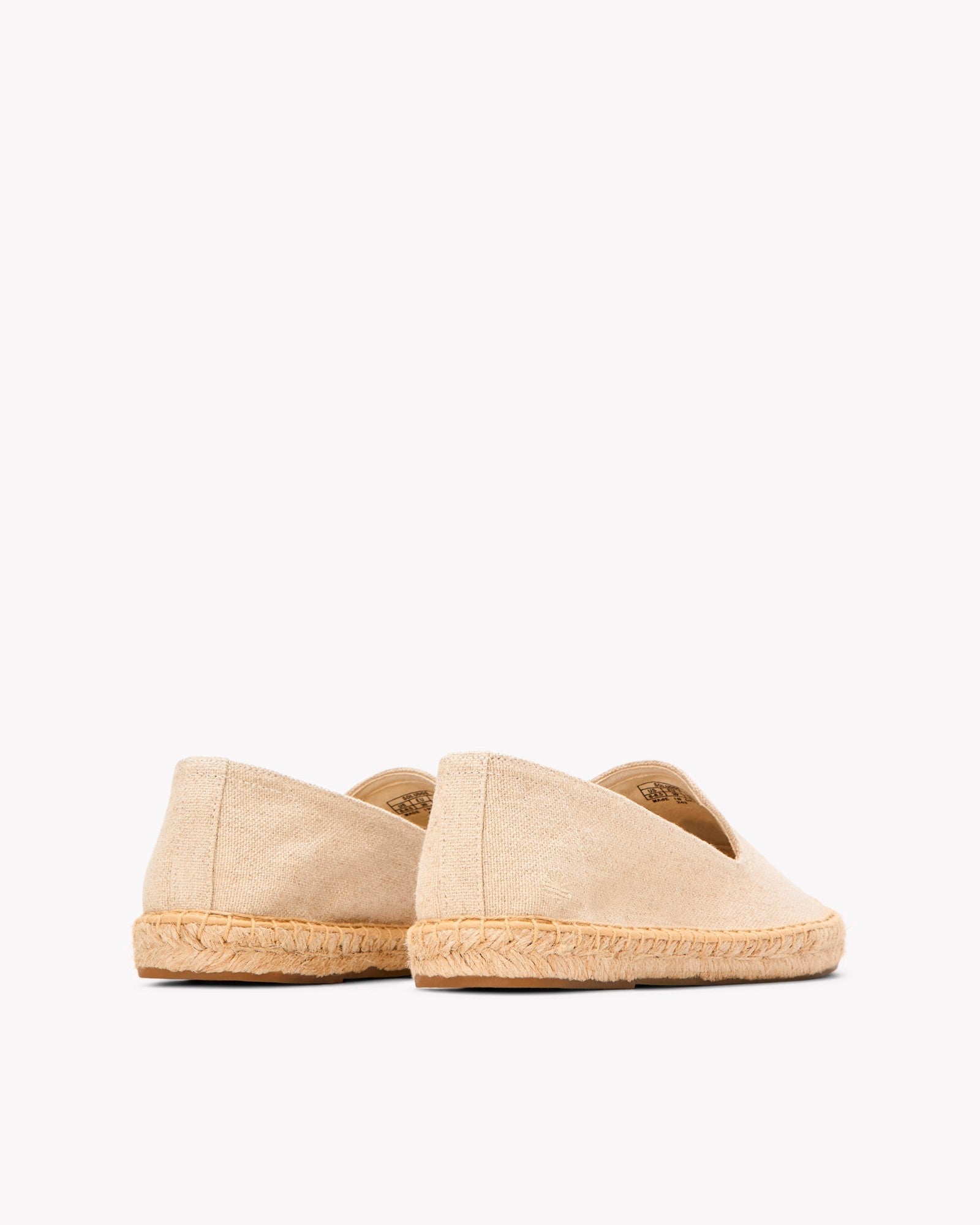 The Smoking Slipper - Embroidery / Daisy - Natural Undyed - Women's - Women's Espadrilles - Natural Undyed / Daisy - Soludos - 