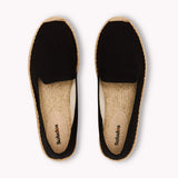The Smoking Slipper - Tonal Piping - Tonal Black - Women's - Women's Espadrilles - Tonal Black - Soludos - 