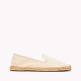 The Smoking Slipper - Tonal Piping - Tonal Ivory - Women's - Women's Espadrilles - Tonal Ivory - Soludos - 