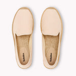 The Smoking Slipper - Tonal Piping - Tonal Ivory - Women's - Women's Espadrilles - Tonal Ivory - Soludos - 