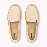 The Smoking Slipper - Tonal Piping - Tonal Ivory - Women's - Women's Espadrilles - Tonal Ivory - Soludos - 
