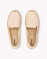 The Smoking Slipper - Tonal Piping - Tonal Ivory - Women's - Women's Espadrilles - Tonal Ivory - Soludos - 
