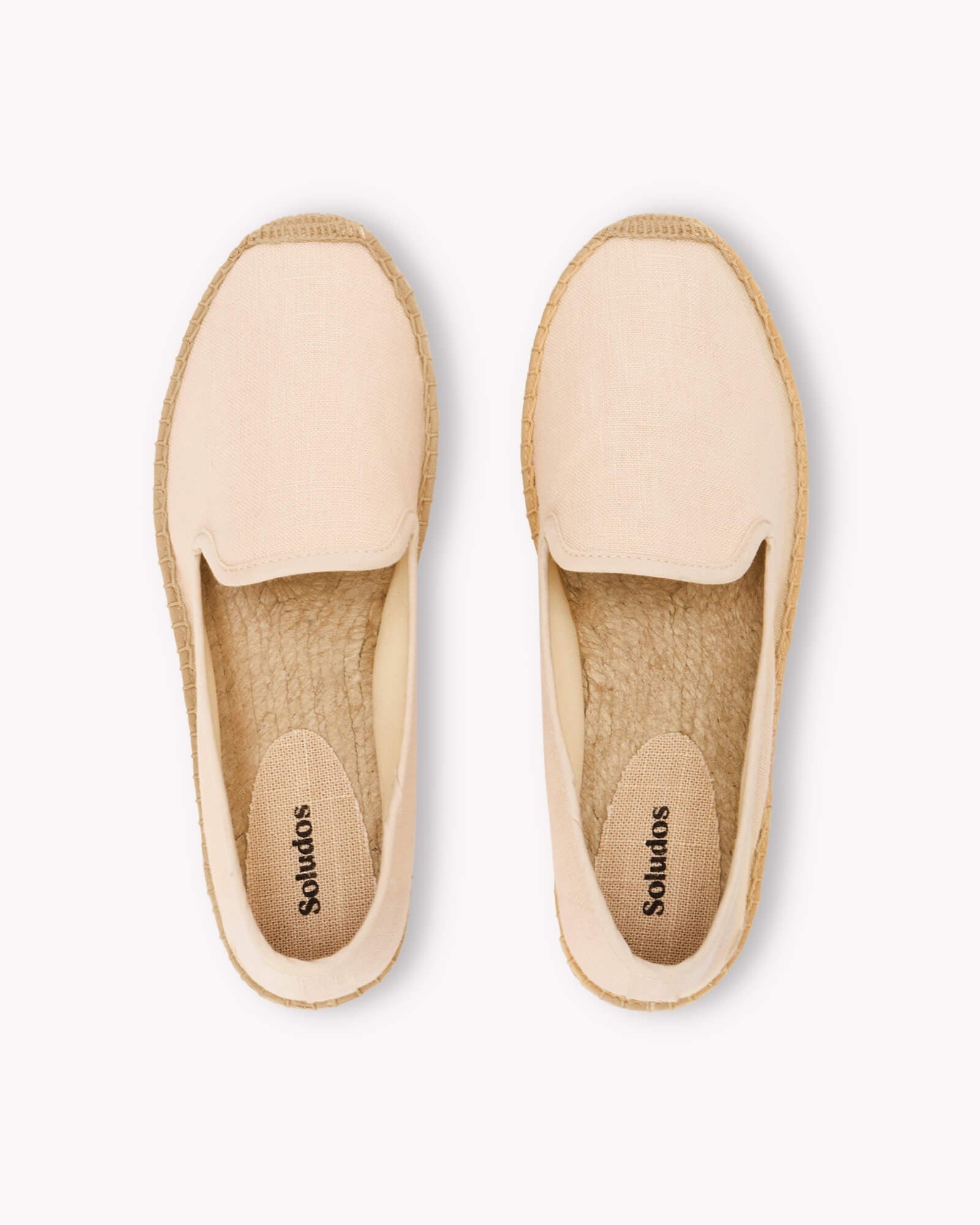The Smoking Slipper - Tonal Piping - Tonal Ivory - Women's - Women's Espadrilles - Tonal Ivory - Soludos - 