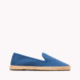 The Smoking Slipper - Tonal Piping - Tonal Blue - Women's - Women's Espadrilles - Tonal Blue - Soludos - 