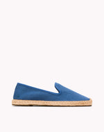 The Smoking Slipper - Tonal Piping - Tonal Blue - Women's - Women's Espadrilles - Tonal Blue - Soludos - 