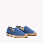 The Smoking Slipper - Tonal Piping - Tonal Blue - Women's - Women's Espadrilles - Tonal Blue - Soludos - 