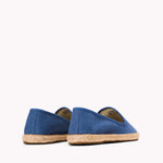 The Smoking Slipper - Tonal Piping - Tonal Blue - Women's - Women's Espadrilles - Tonal Blue - Soludos - 