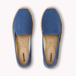 The Smoking Slipper - Tonal Piping - Tonal Blue - Women's - Women's Espadrilles - Tonal Blue - Soludos - 