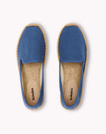 The Smoking Slipper - Tonal Piping - Tonal Blue - Women's - Women's Espadrilles - Tonal Blue - Soludos - 
