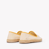 Women's Smoking Espadrille | Embroidery | Bellini - Natural Undyed