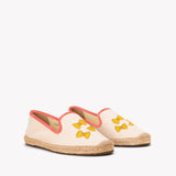 Women's Smoking Espadrille | Embroidery | Farfalle - Ivory - Women's Espadrilles - Farfalle - Ivory - Soludos -