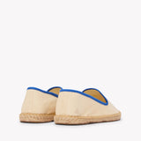 Women's Smoking Espadrille | Embroidery | Martini - Natural Undyed